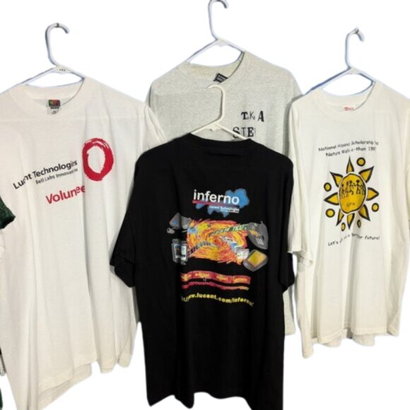 Vintage Men's Tees  Size XXL    4 tee bundle New - Picture 1 of 5
